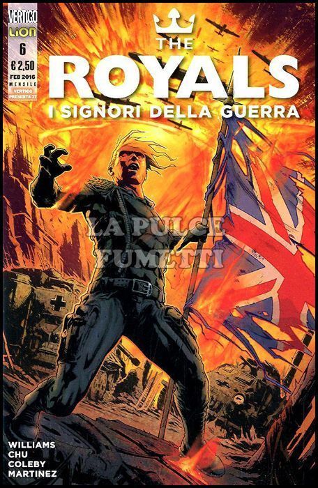 VERTIGO PRESENTA #    37 - THE ROYALS - I SIGNORI DELLA GUERRA 6